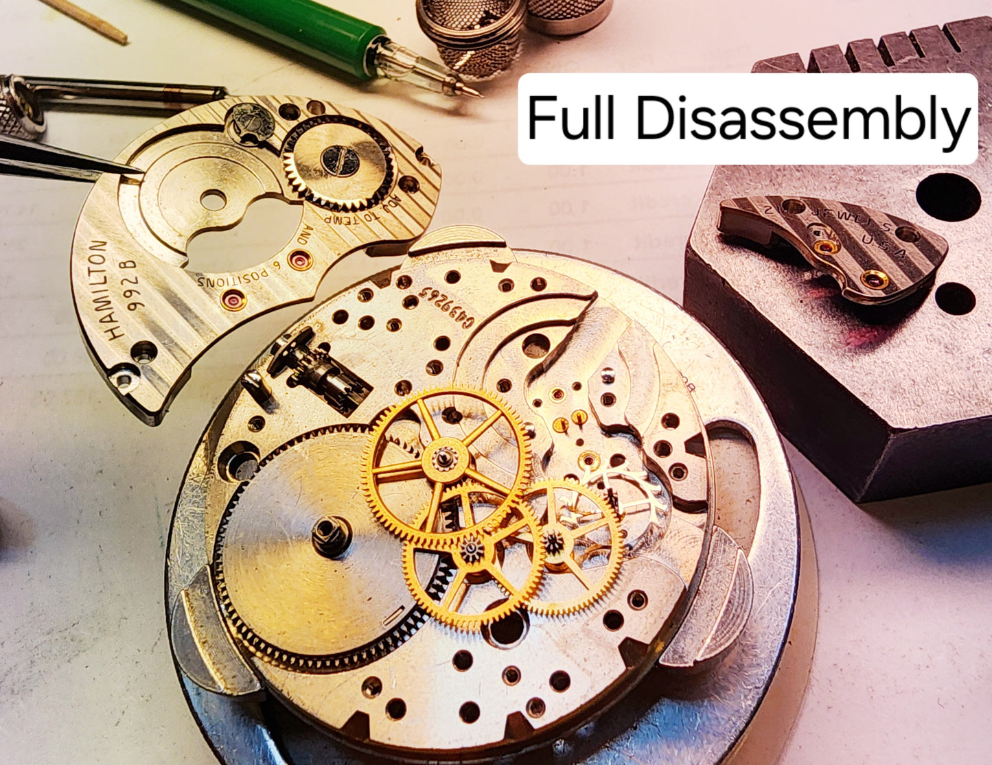 c.1956 Hamilton 'Railway Special' - Marvelous Machining!