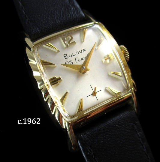 c.1962 Bulova '23' - Uncommon Manual Wind Model