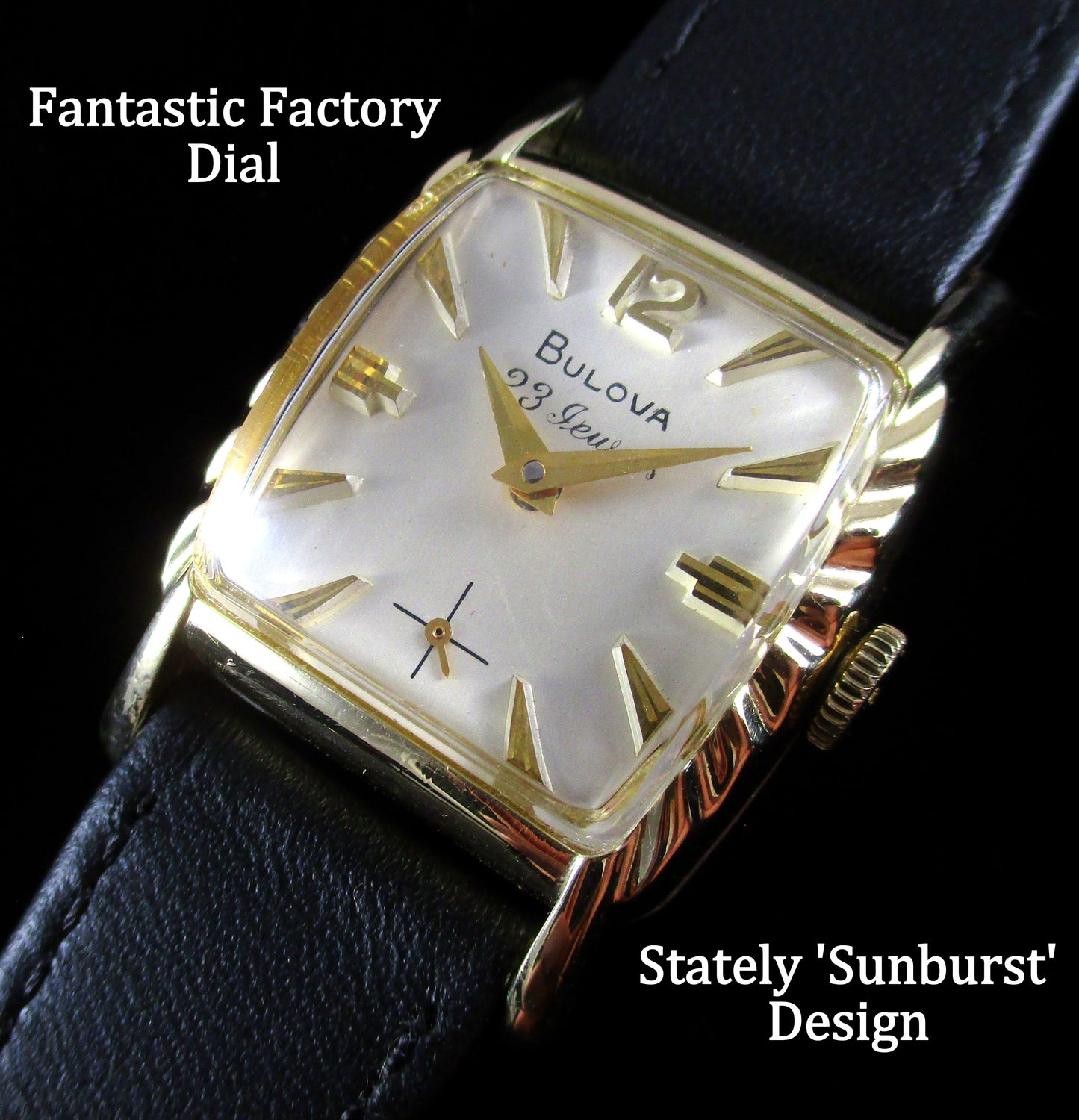 c.1962 Bulova '23' - Uncommon Manual Wind Model