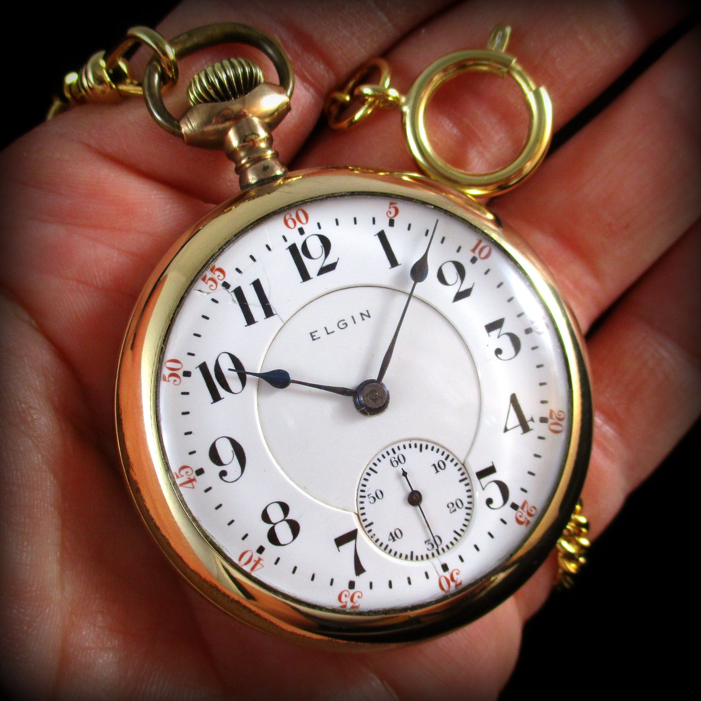 c.1907 Elgin 'B.W. Raymond' - Railroad Grade!